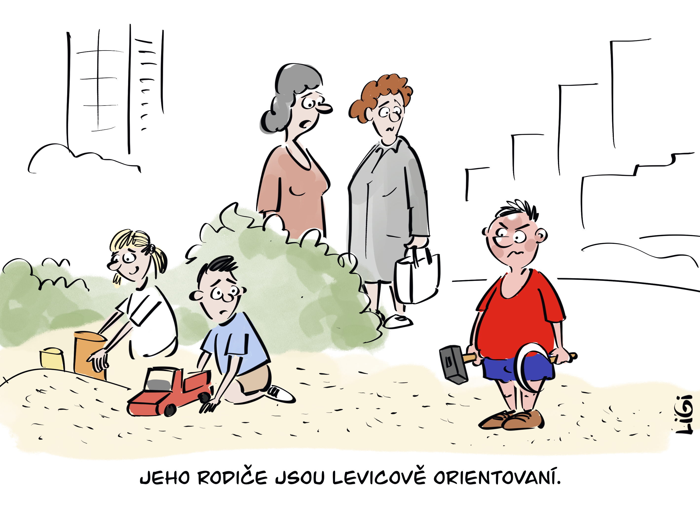 Ukázka zakázkové kulturní kresby